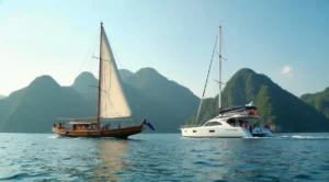 Phinisi vs Steel, Gulet and Catamaran